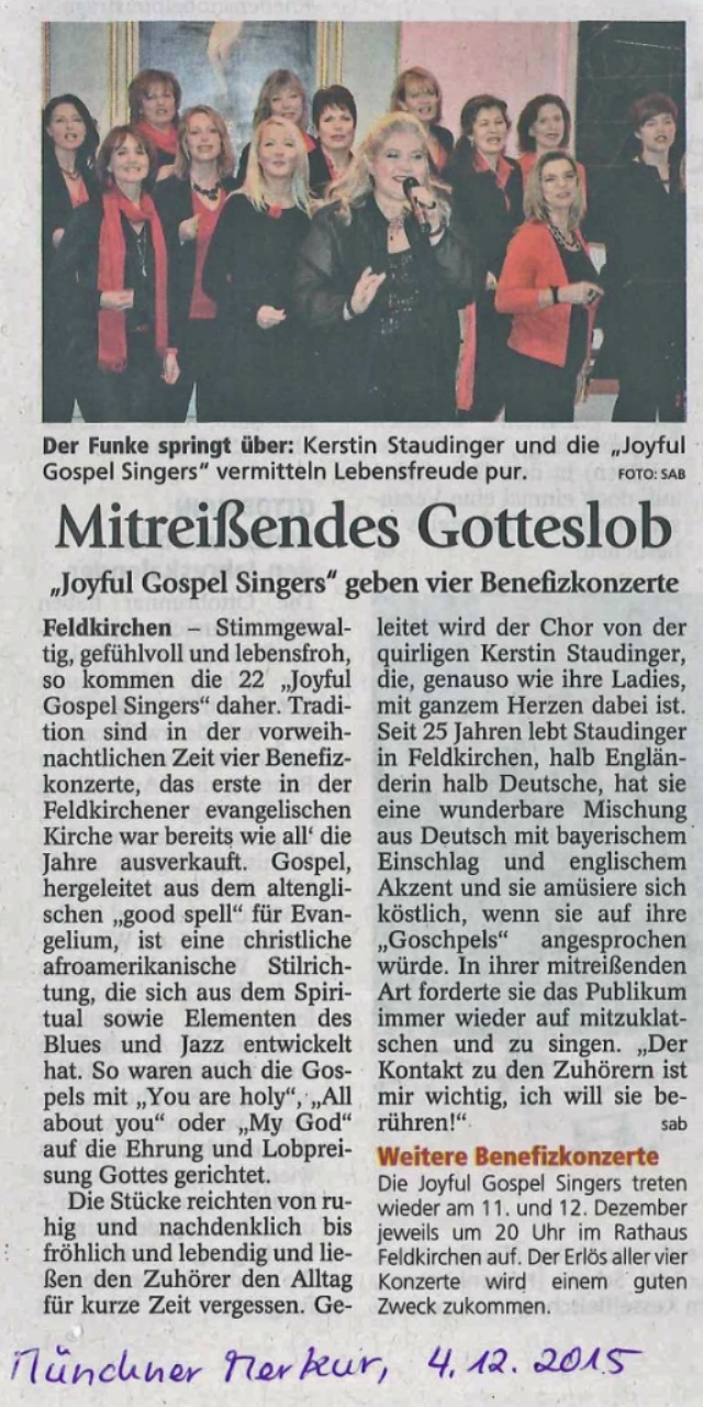 Münchner Merkur 04.12.2015